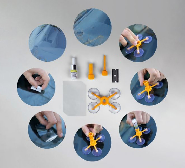 Як користуватися набором Windshield Repair Resin