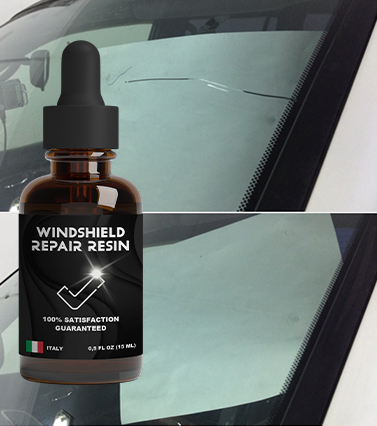 Windshield Repair Resin біля автоскла